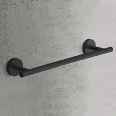Towel Bar, 14 Inch, Matte Black